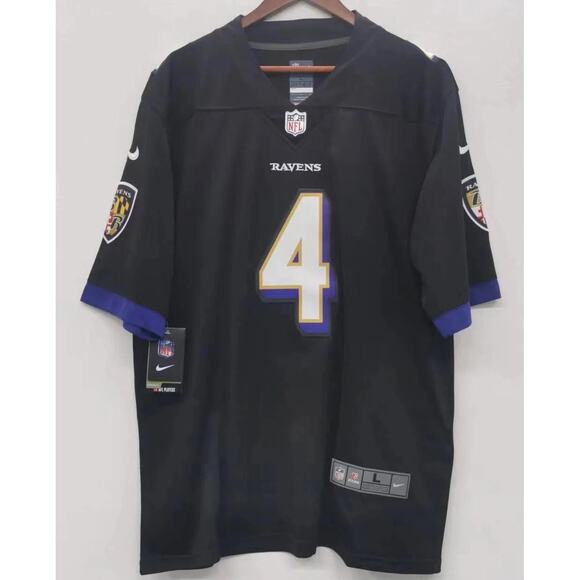 Zay Flowers Baltimore Ravens Nike Jersey black - Picture 1 of 2